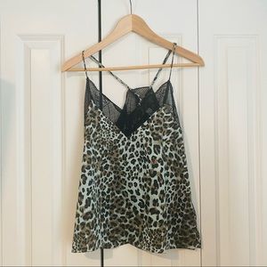 Acoa Leopard Lace Cami